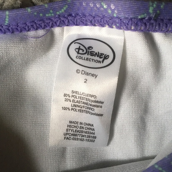 Two piece Little Mermaid swimsuit - Picture 6 of 6